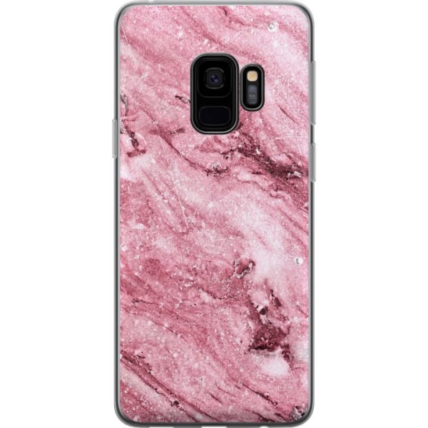 Samsung Galaxy S9 Cover / Mobilcover - Glitter Marmor