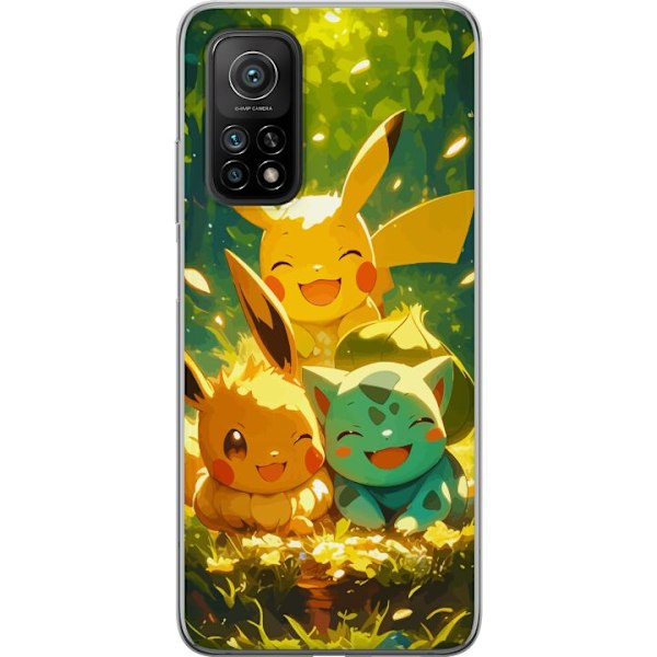 Xiaomi Mi 10T Pro 5G Gennemsigtig cover Pixelmonster spillesti