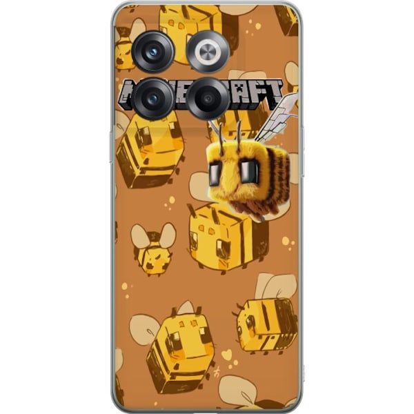OnePlus 10T Läpinäkyvä kuori Minecraft Bi