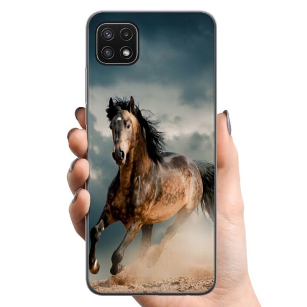 Samsung Galaxy A22 5G TPU Mobildeksel Hest