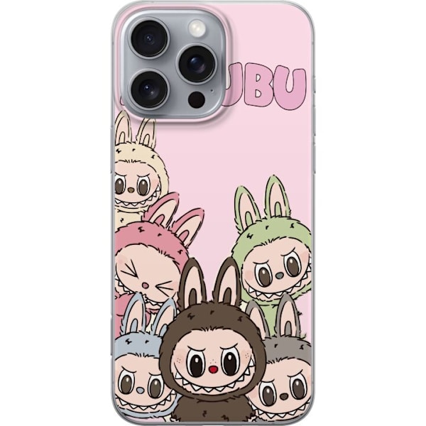 Apple iPhone 16 Pro Max Genomskinligt Skal Labubu Classics