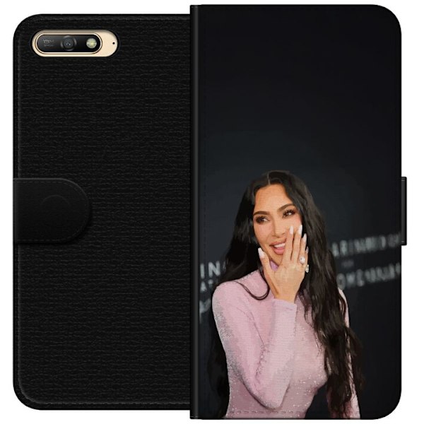 Huawei Y6 (2018) Plånboksfodral Kim Kardashian – Trending O
