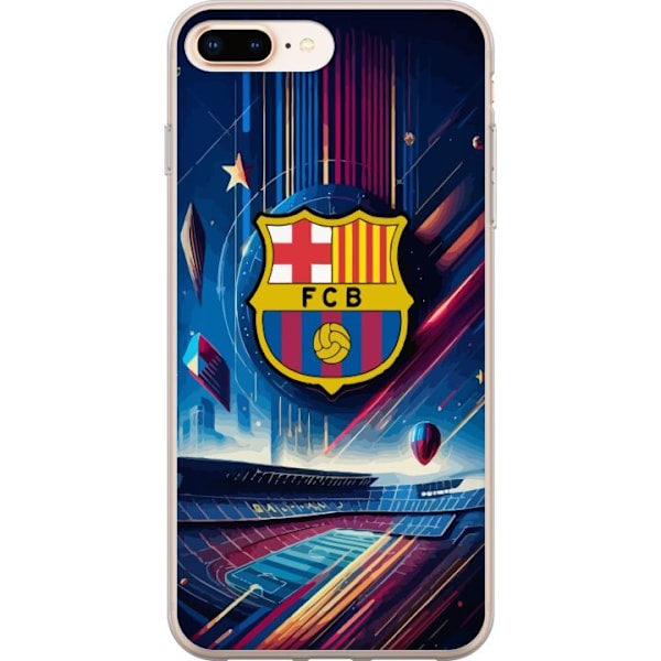 Apple iPhone 7 Plus Genomskinligt Skal FC Barcelona