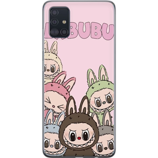 Samsung Galaxy A51 Gennemsigtig cover Labubu Classics