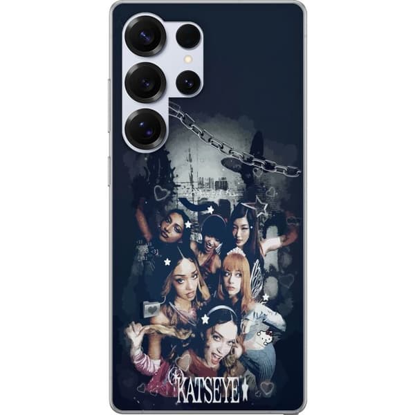 Kompatibelt Mobildeksel til Samsung Galaxy S25 Ultra KATSEYE svart