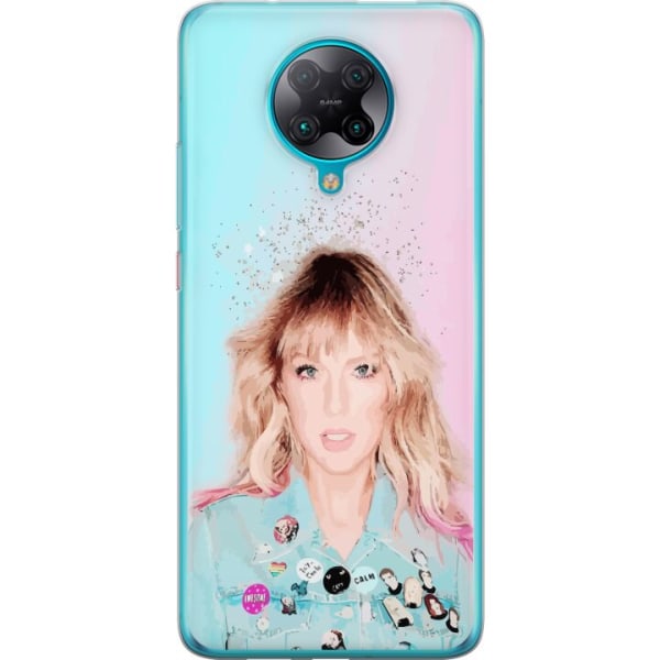 Xiaomi Poco F2 Pro Gennemsigtig cover Taylor Swift Poesi