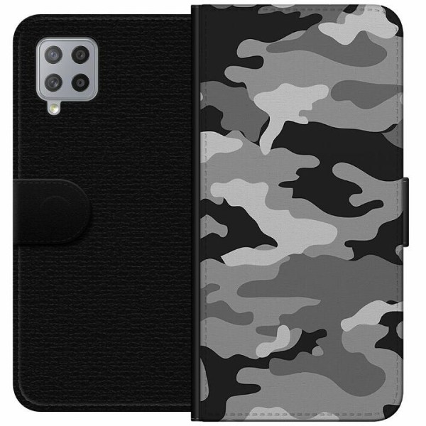 Samsung Galaxy A42 5G Plånboksfodral Military B/W