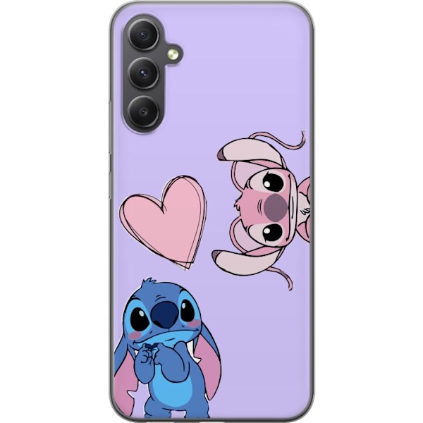 Samsung Galaxy A16 5G Läpinäkyvä kuori Stitch Mode