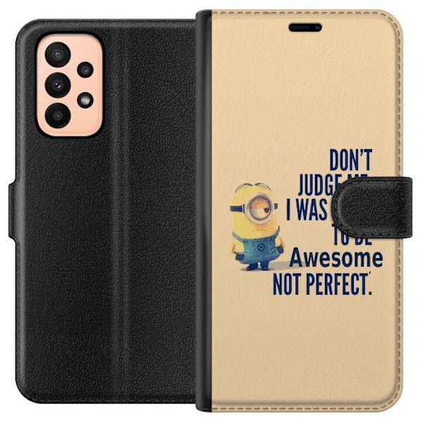 Samsung Galaxy A23 Tegnebogsetui Minions