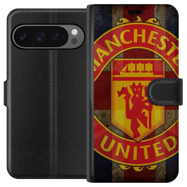 Google Pixel 9 Pro XL Tegnebogsetui Manchester United FC