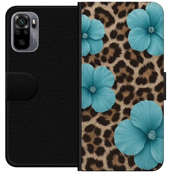 Xiaomi Redmi Note 10S Tegnebogsetui Blossom Beast