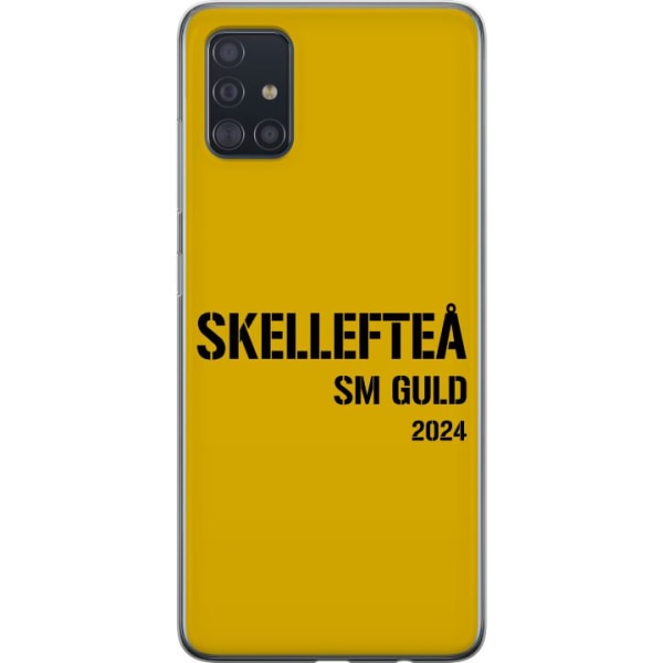 Samsung Galaxy A51 Gennemsigtig cover Skellefteå SM GULD