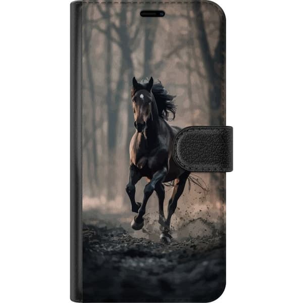 Kompatibelt Lommeboketui til Apple iPhone 8 Springende Hest