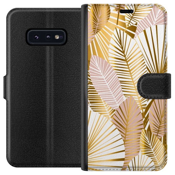 Samsung Galaxy S10e Tegnebogsetui Guld