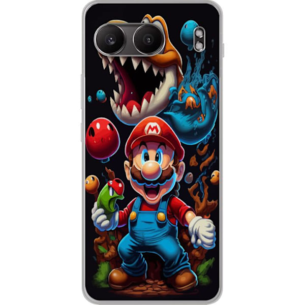 OnePlus Nord 4 Gjennomsiktig deksel Mario og venner