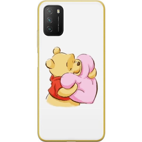 Xiaomi Poco M3  Gennemsigtig cover Nalle Puh Knus