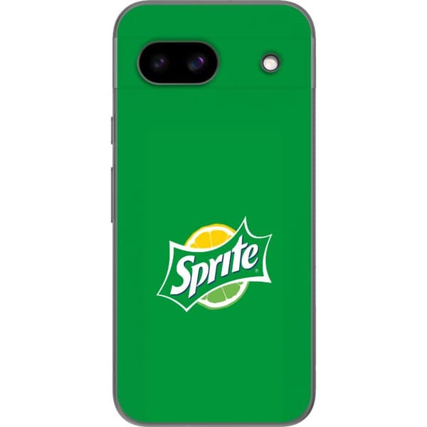 Kompatibelt Mobildeksel til Google Pixel 8a Minimalistisk sitrusbrus-inspirert design grønn