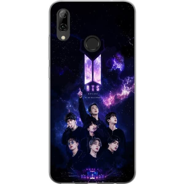 Kompatibelt Mobildeksel til Huawei P smart 2019 BTS lila
