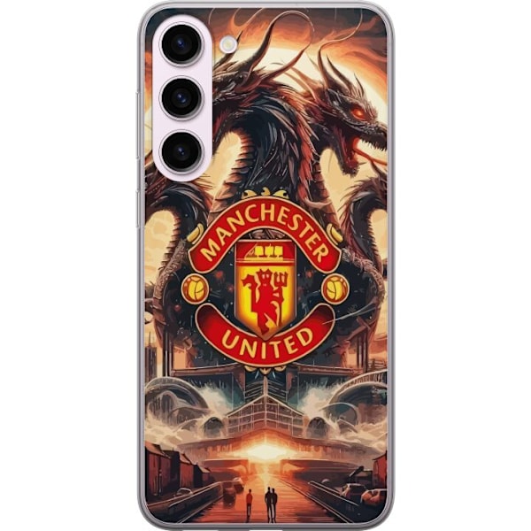 Samsung Galaxy S23+ Gjennomsiktig deksel Manchester United