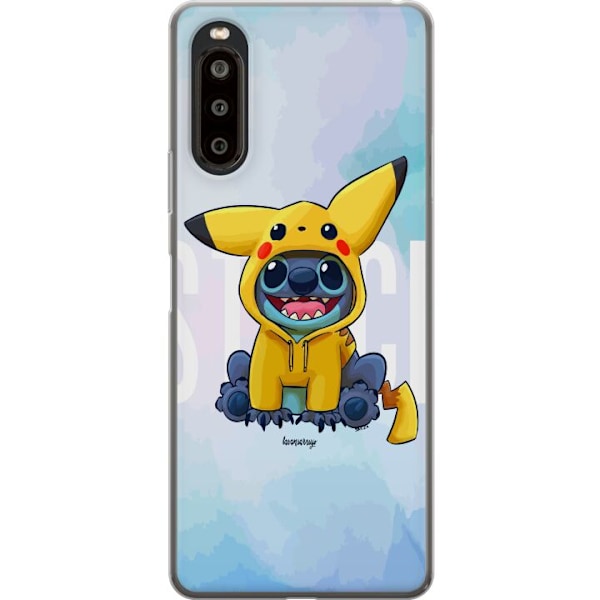 Sony Xperia 10 II Genomskinligt Skal Stitch