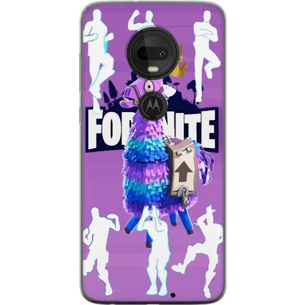 Motorola Moto G7 Läpinäkyvä kuori Fortnite