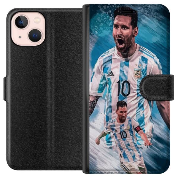 Kompatibelt Plånboksfodral till Apple iPhone 13 mini Lionel Andrés Messi
