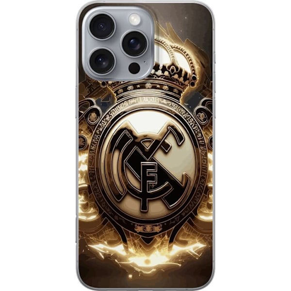 Apple iPhone 16 Pro Max Läpinäkyvä kuori Real Madrid