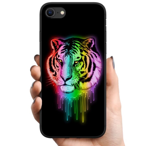 Apple iPhone 8 TPU Mobilskal Tiger