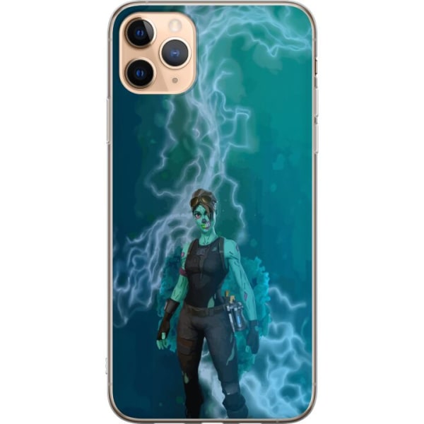 Apple iPhone 11 Pro Max Gennemsigtig cover Fortnite - Ghoul Tr