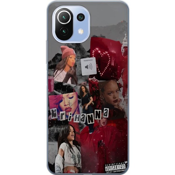 Xiaomi 11 Lite 5G NE Gennemsigtig cover Rihanna – Iconic Fas