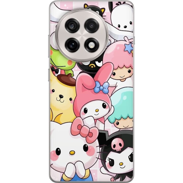OnePlus 13R Gjennomsiktig deksel Kawaii Sanrio Crew