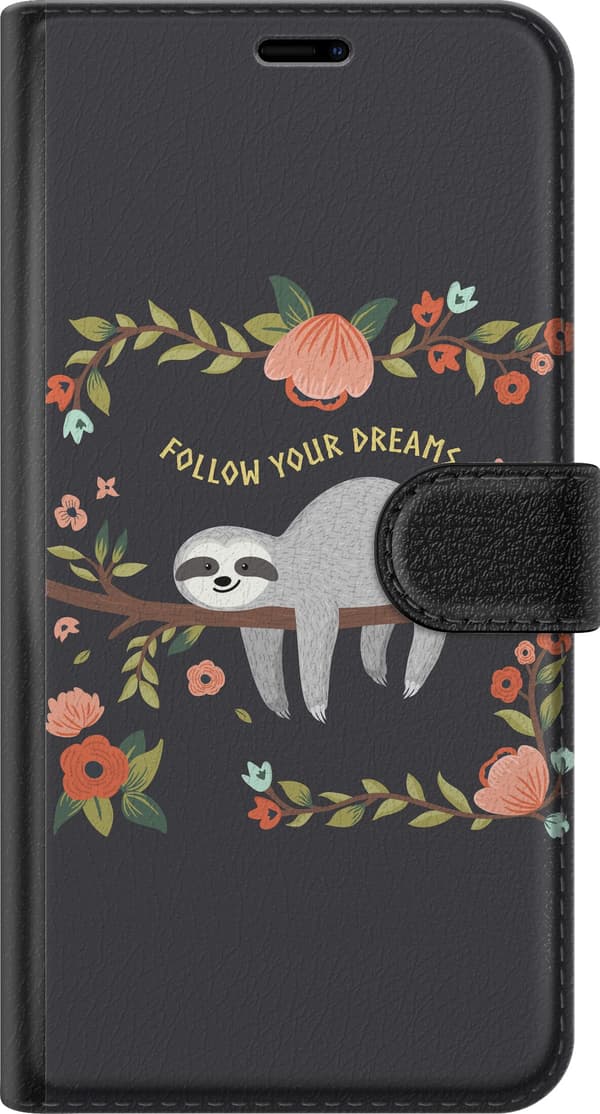 Kompatibelt Plånboksfodral till Apple iPhone 11 Sloth of wisdom