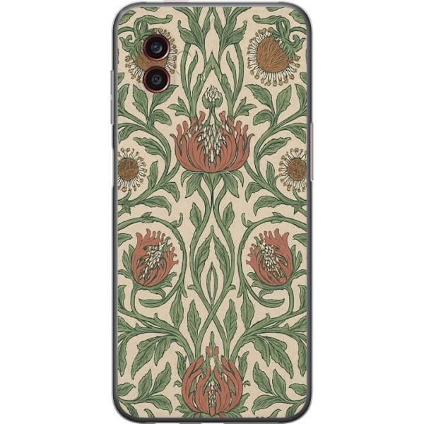 Samsung Galaxy Xcover6 Pro Gennemsigtig cover Blad Detaljer