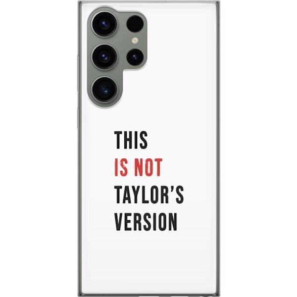 Samsung Galaxy S23 Ultra Gennemsigtig cover Taylor