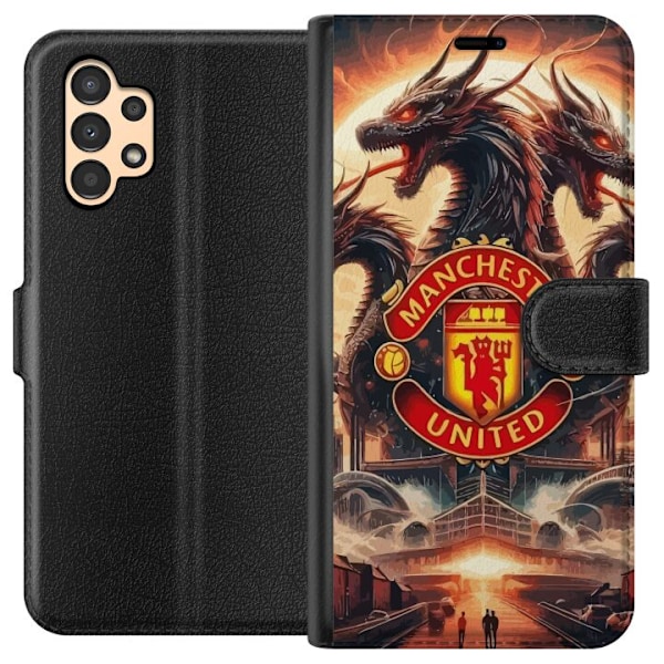 Samsung Galaxy A13 Lompakkokotelo Manchester United