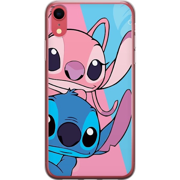 Apple iPhone XR Genomskinligt Skal Stitch & Angel