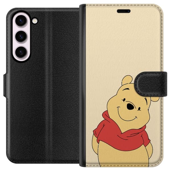 Kompatibelt Plånboksfodral till Samsung Galaxy S23+ Nalle Puh