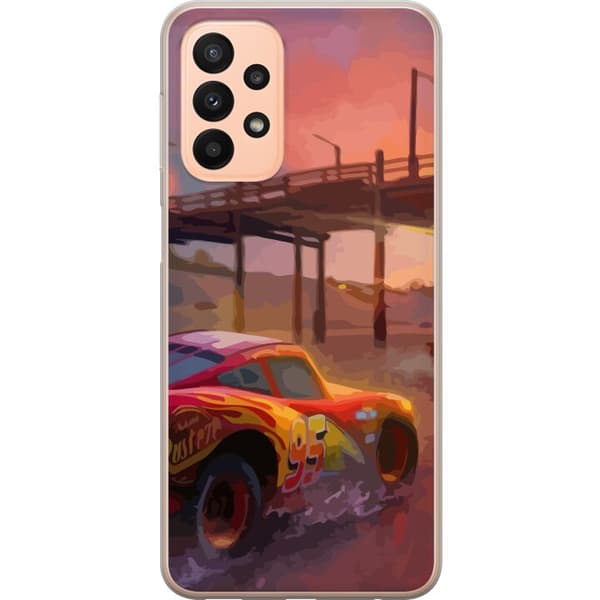 Kompatibelt Mobildeksel til Samsung Galaxy A23 Lynet McQueen
