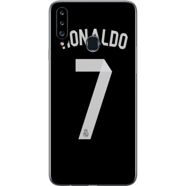 Samsung Galaxy A20s Gennemsigtig cover Ronaldo
