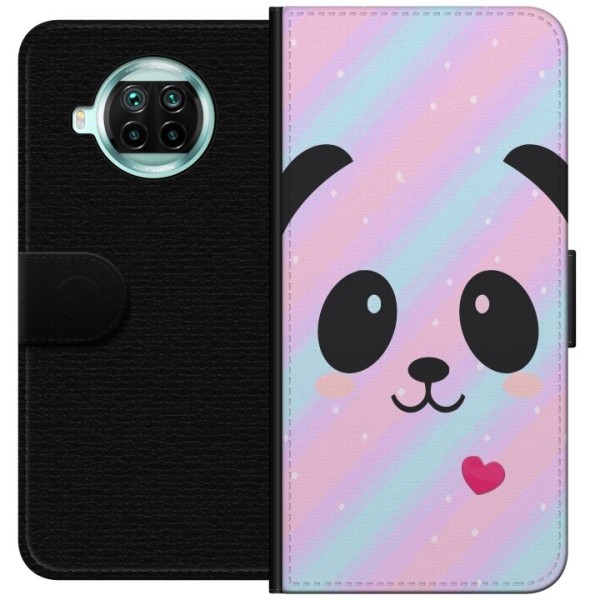 Xiaomi Mi 10T Lite 5G Tegnebogsetui Regnbue Panda