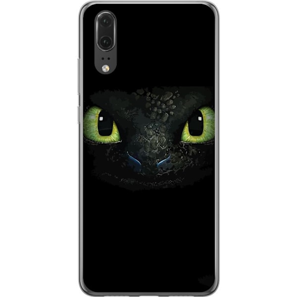 Huawei P20 Genomskinligt Skal How to Train Your Dragon (Draktränaren)
