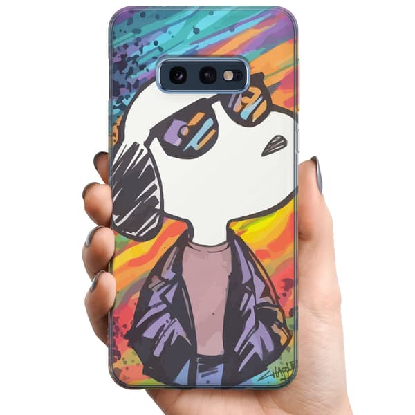 Kompatibelt Mobilskal till Samsung Galaxy S10e Snobben Snoopy