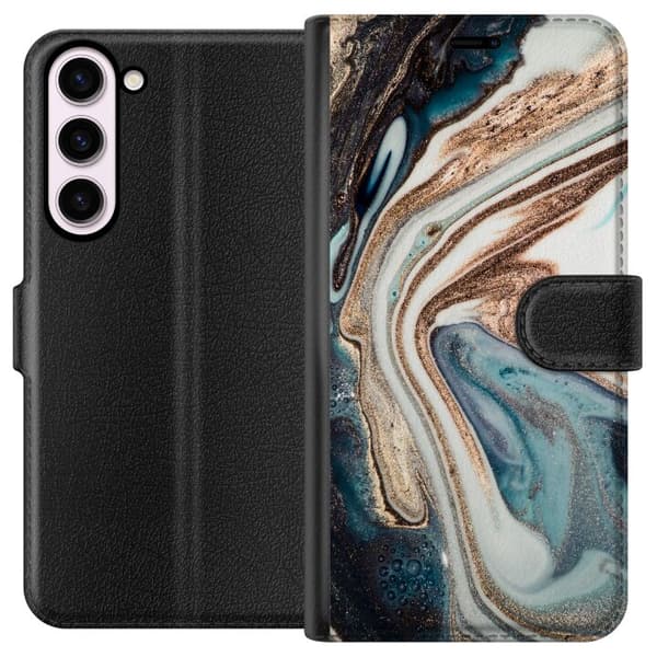 Kompatibelt Plånboksfodral till Samsung Galaxy S23+ Mönster