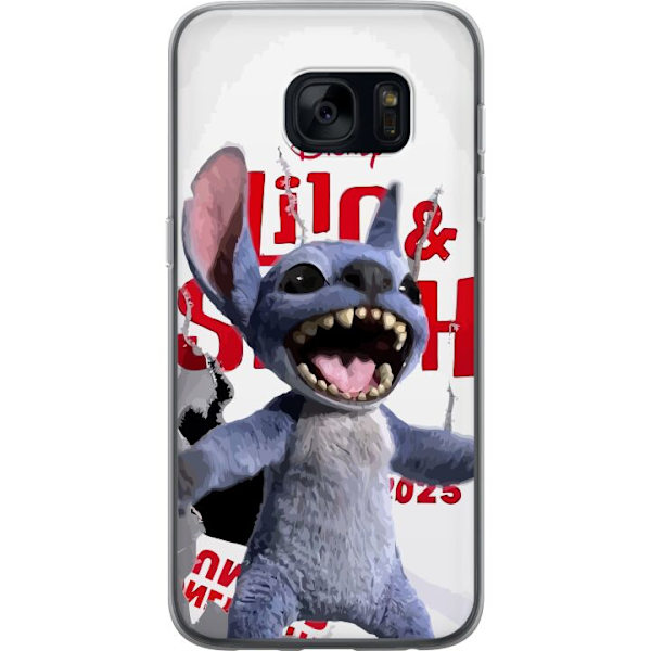 Samsung Galaxy S7 Genomskinligt Skal Stitch