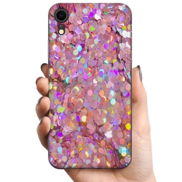 Kompatibelt Mobilskal till Apple iPhone XR Glitter