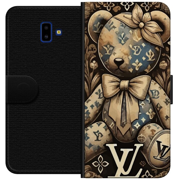 Samsung Galaxy J6+ Plånboksfodral Teddy Vuitton