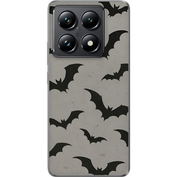 Xiaomi 14T Pro Genomskinligt Skal Flutterprint