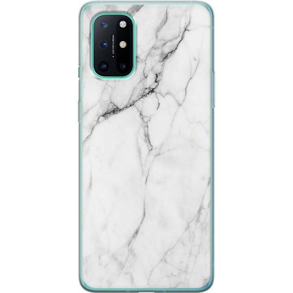 OnePlus 8T Gjennomsiktig deksel Marmor