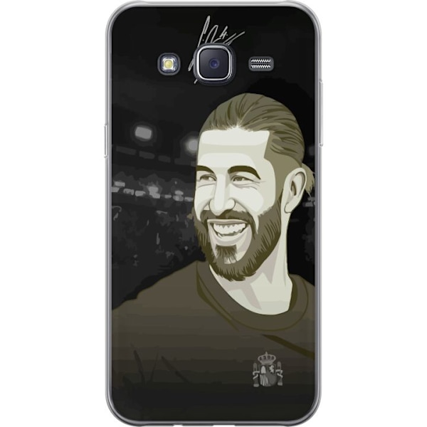 Samsung Galaxy J5 Läpinäkyvä kuori Sergio Ramos