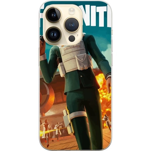 Apple iPhone 14 Pro Gennemsigtig cover Fortnite